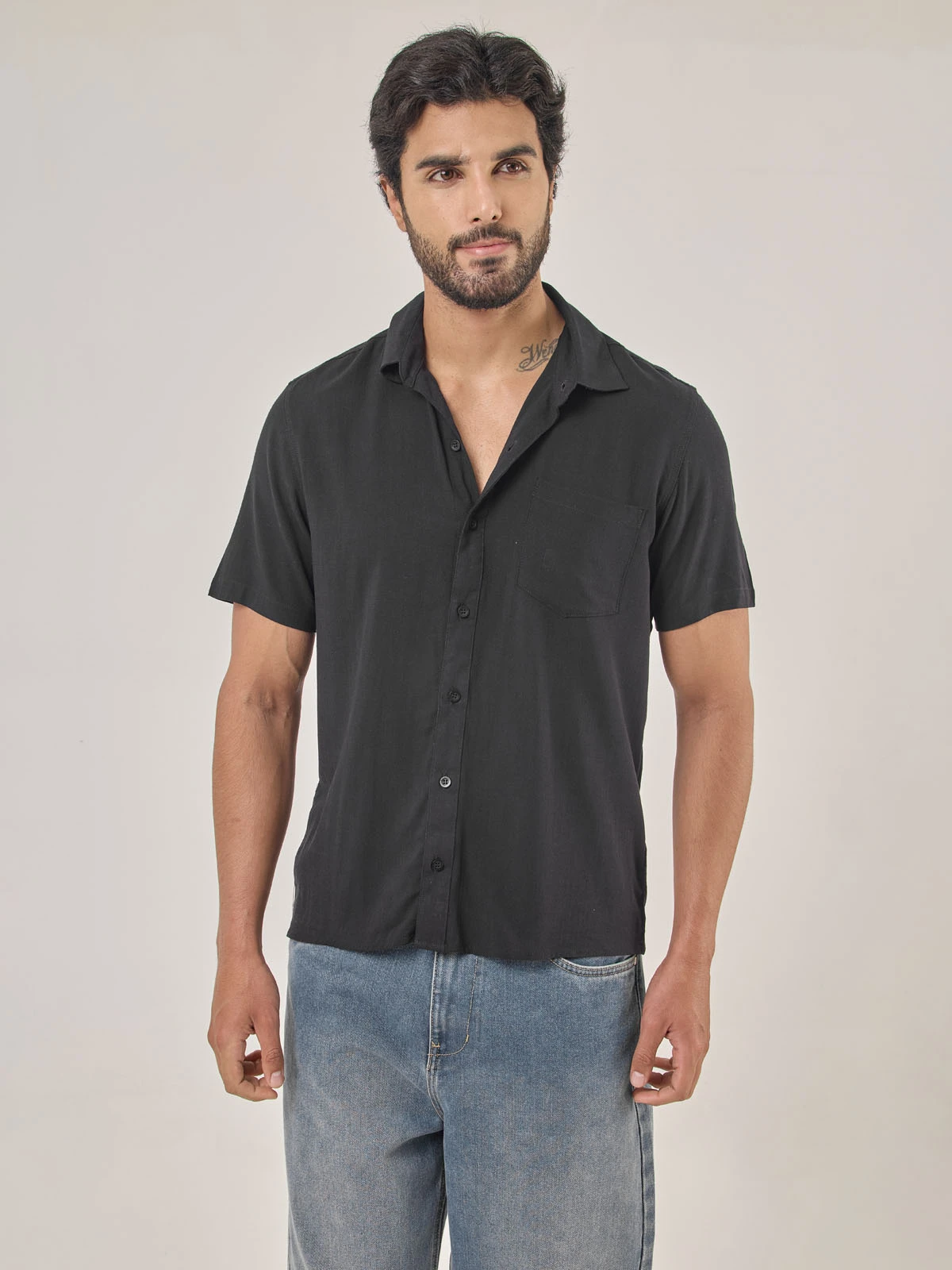 CAMISA MANGA CORTA HOMBRE KENNETH STEVENS - 1