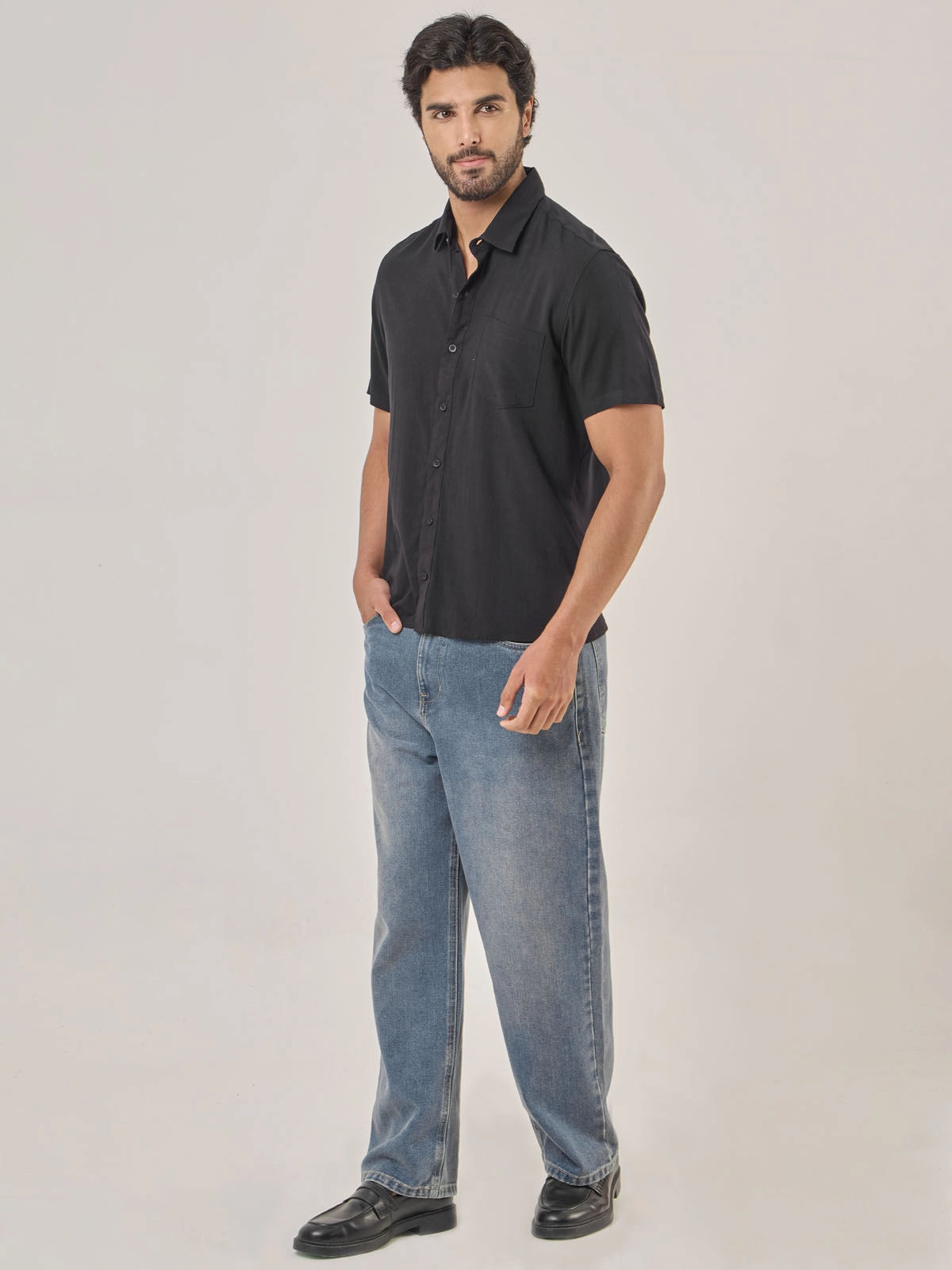 CAMISA MANGA CORTA HOMBRE KENNETH STEVENS - 5