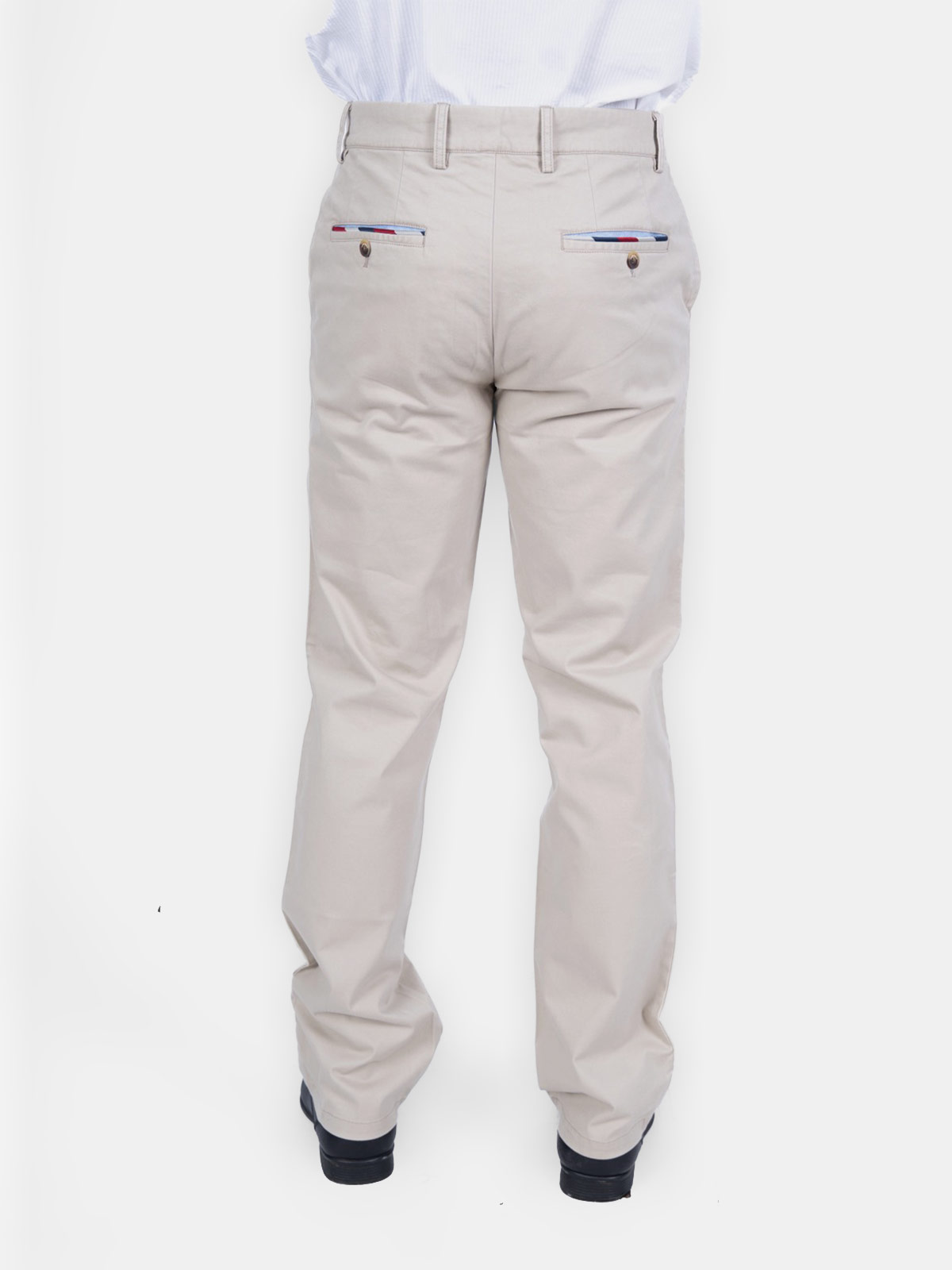PANTALÓN REGULAR FIT HOMBRE PIERRE CARDIN STRETCH DISEÑO LISO CASUAL - 2