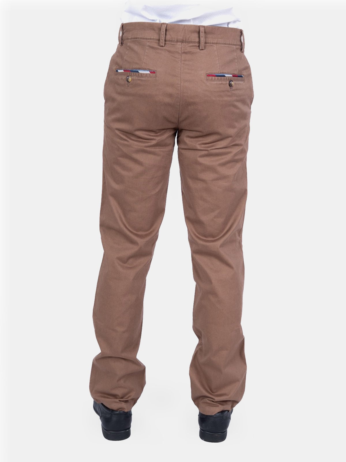 PANTALÓN REGULAR FIT HOMBRE PIERRE CARDIN STRETCH DISEÑO LISO CASUAL - 2