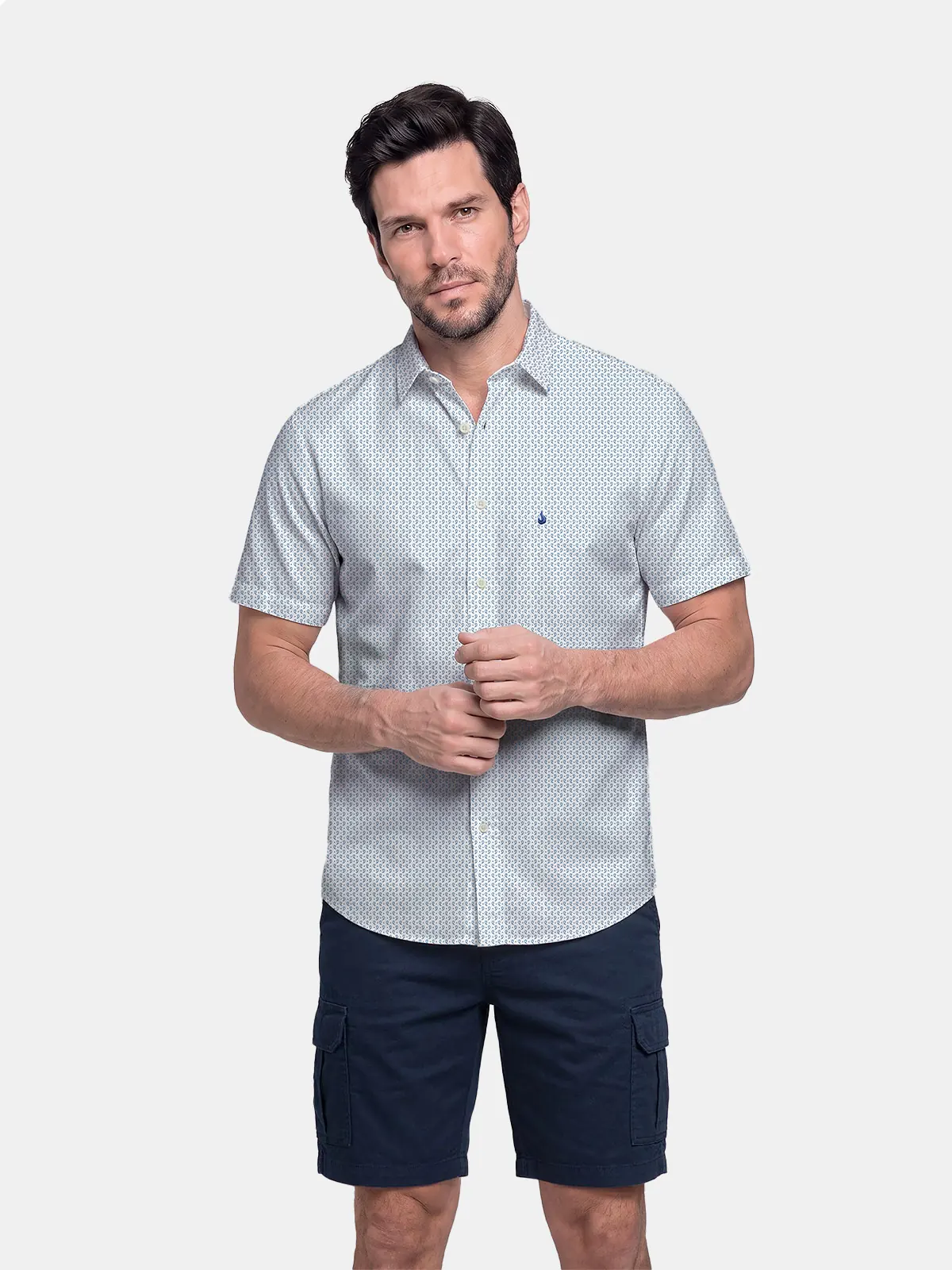 CAMISA MANGA CORTA HOMBRE JOHN HOLDEN - 3