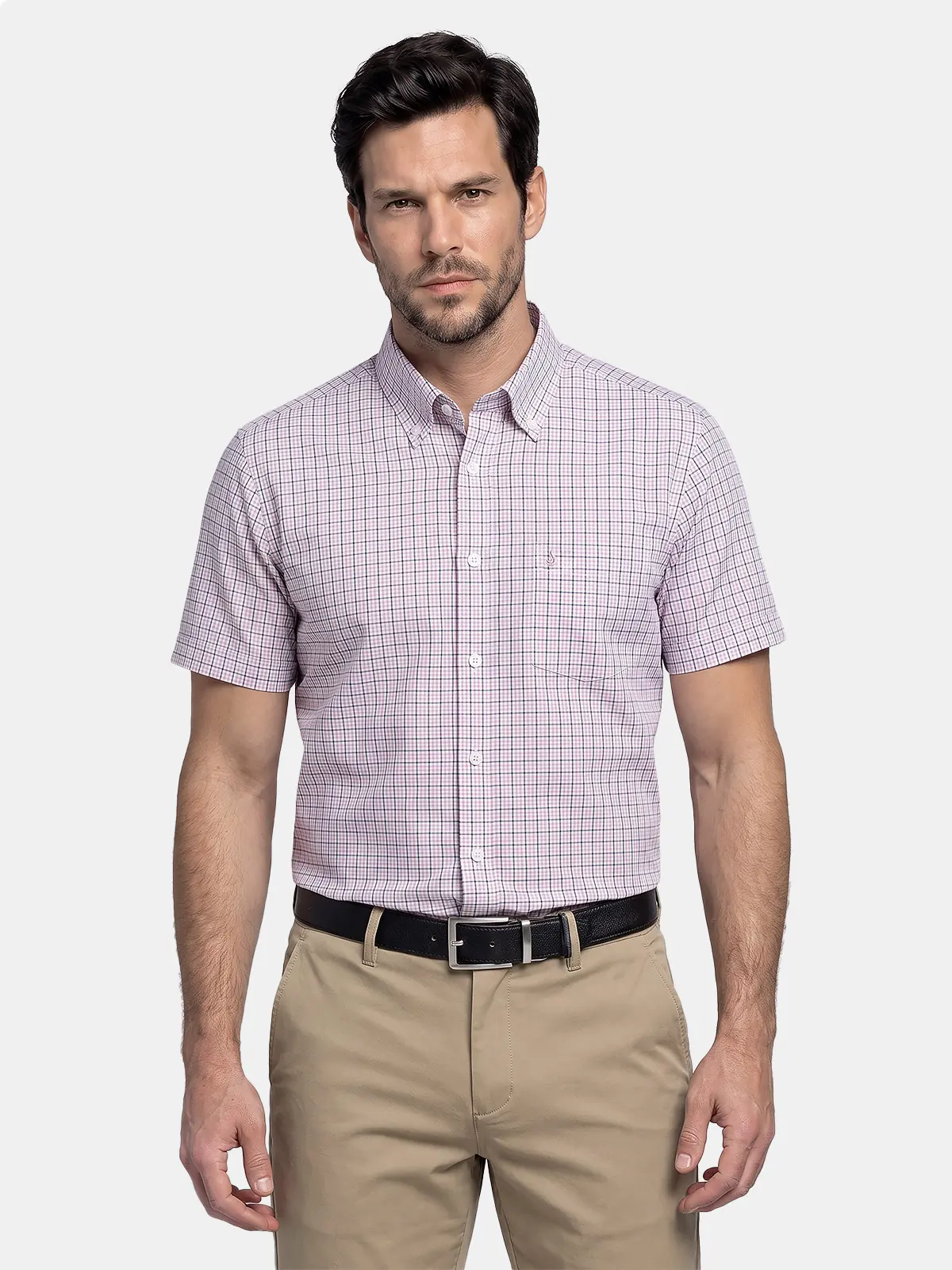 CAMISA MANGA CORTA HOMBRE JOHN HOLDEN - 1