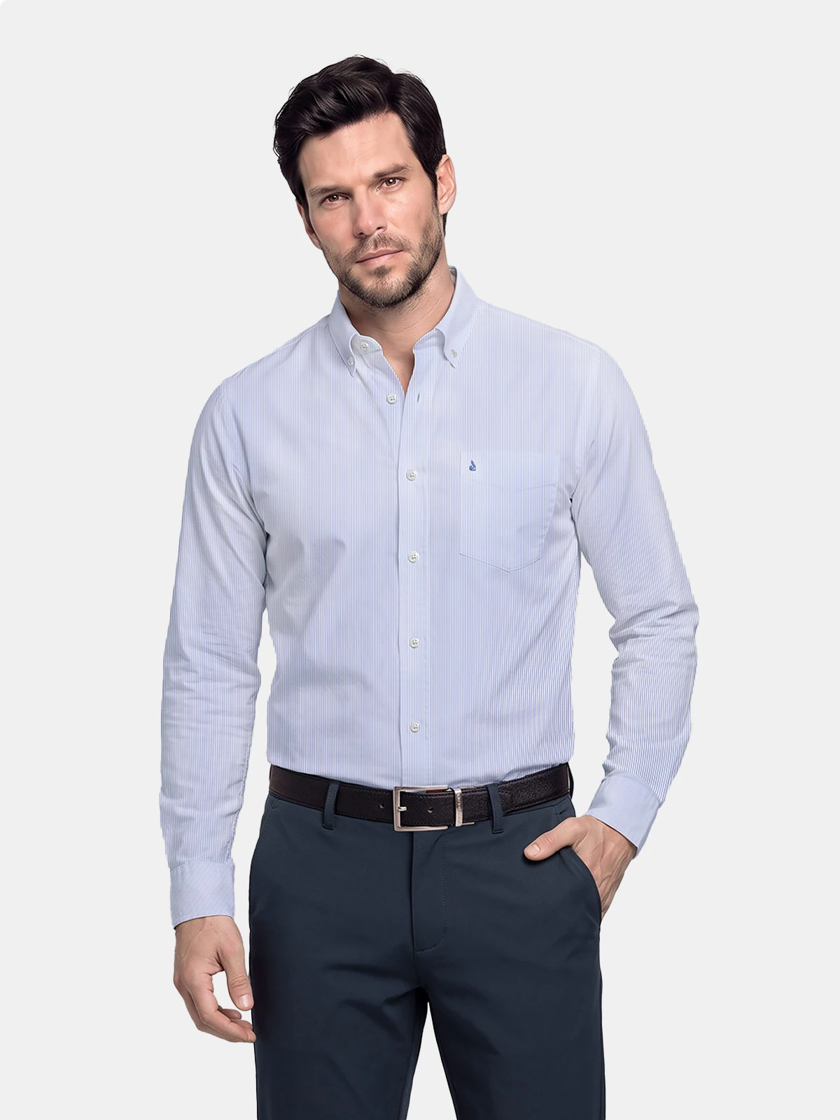 CAMISA MANGA LARGA HOMBRE JOHN HOLDEN - 1