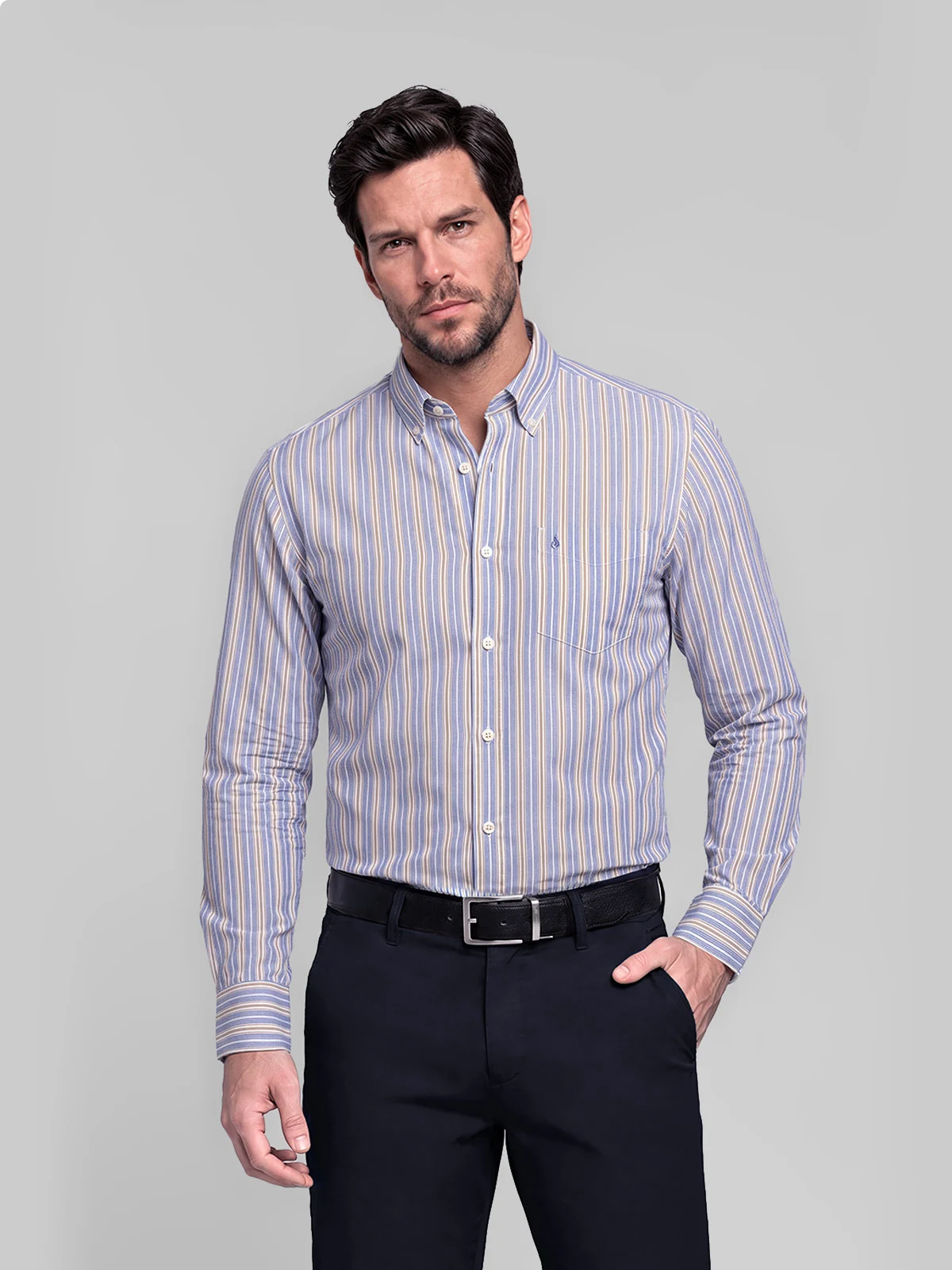 CAMISA MANGA LARGA HOMBRE JOHN HOLDEN - 1