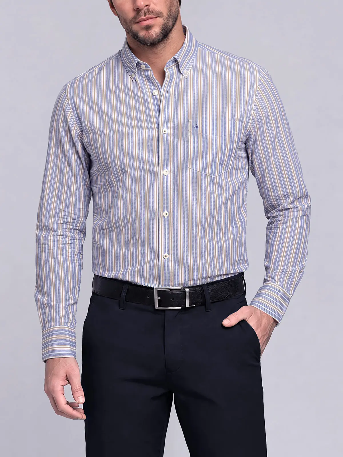 CAMISA MANGA LARGA HOMBRE JOHN HOLDEN - 3