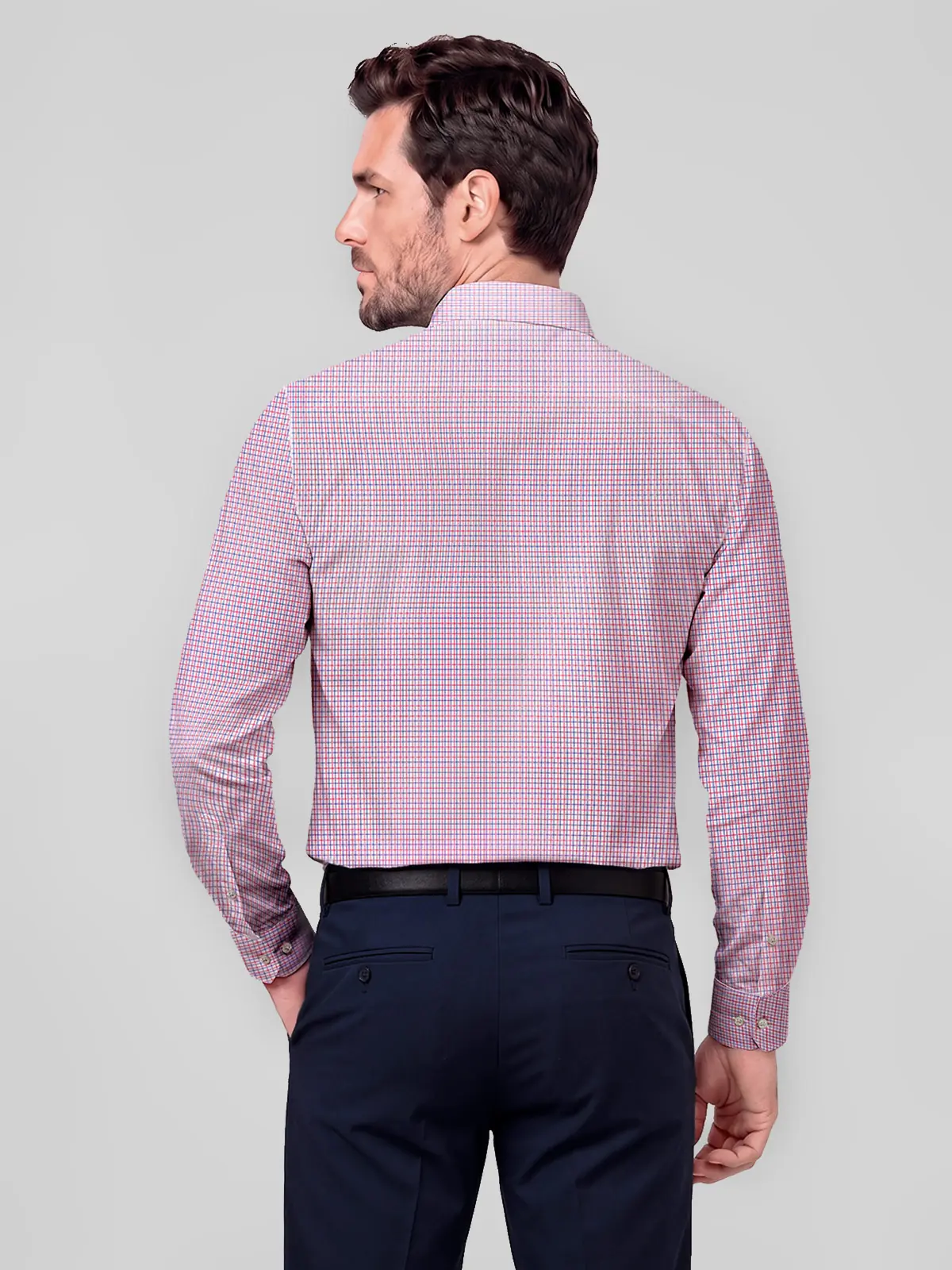 CAMISA MANGA LARGA HOMBRE JOHN HOLDEN ROJO SANDER - 2