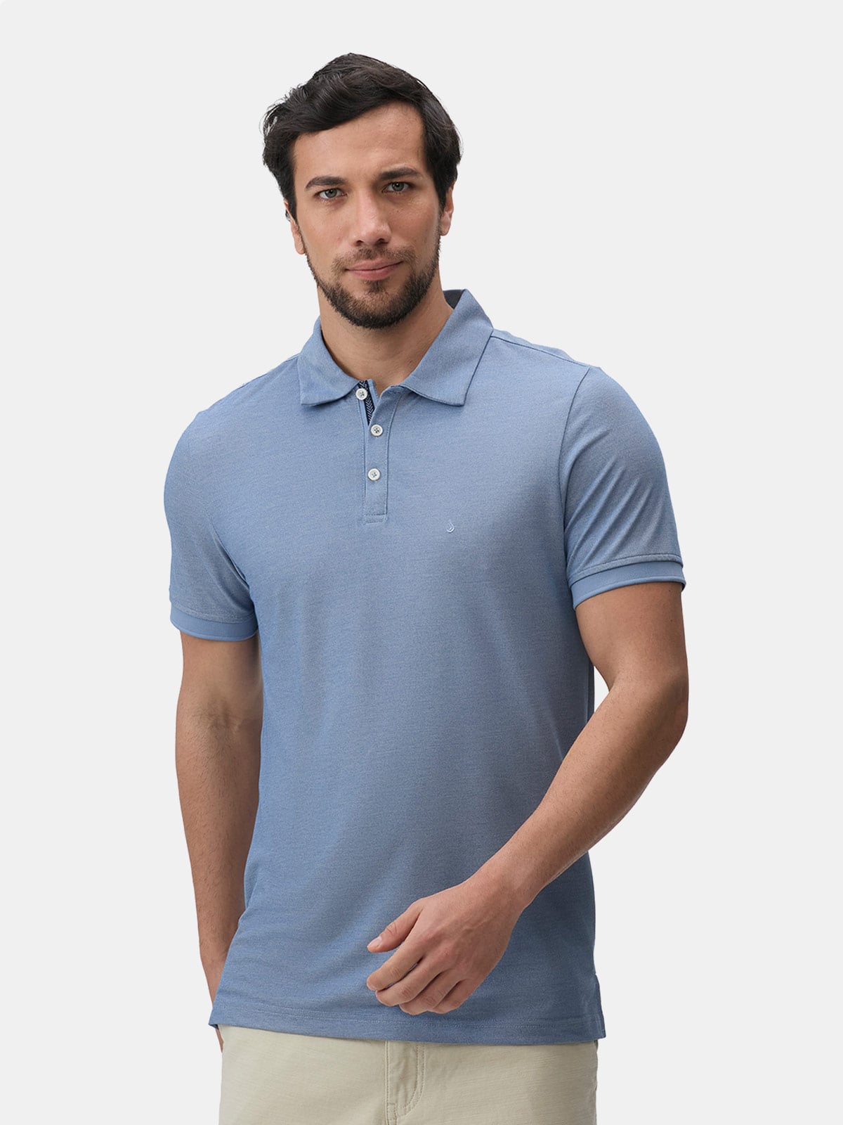 POLO MANGA CORTA ALGODÓN HOMBRE JOHN HOLDEN ELOY - 1