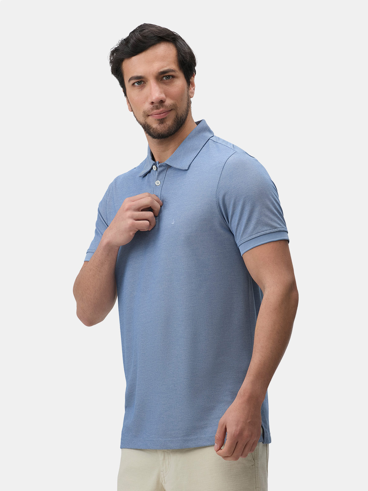 POLO MANGA CORTA ALGODÓN HOMBRE JOHN HOLDEN ELOY - 3
