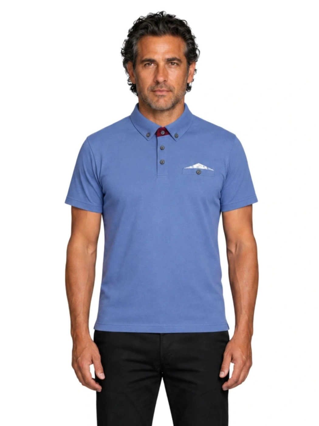 POLO MANGA CORTA ALGODÓN PIERRE CARDIN BOX - 1