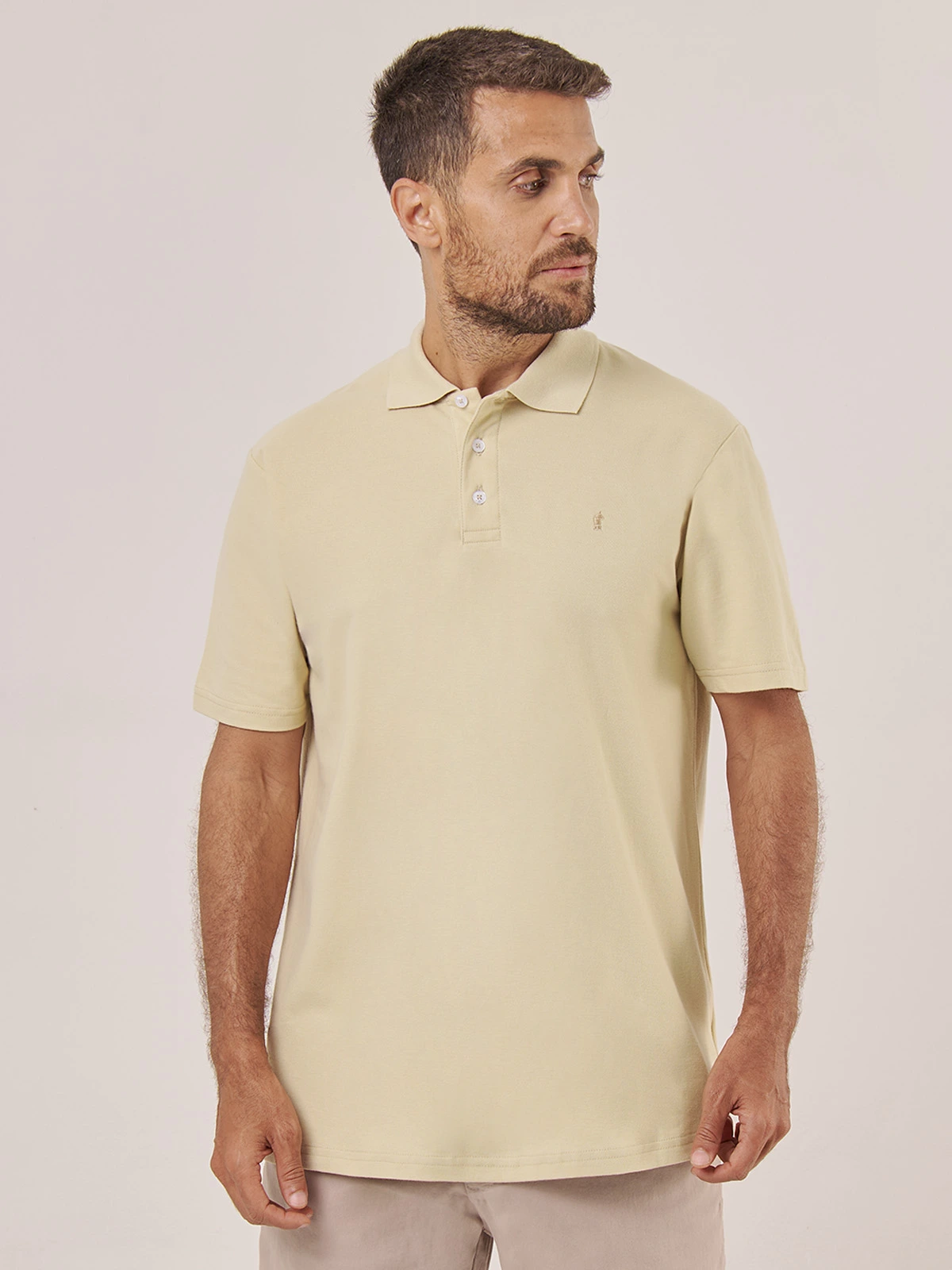 POLO MANGA CORTA HOMBRE KENNETH STEVENS PIQUE - 1