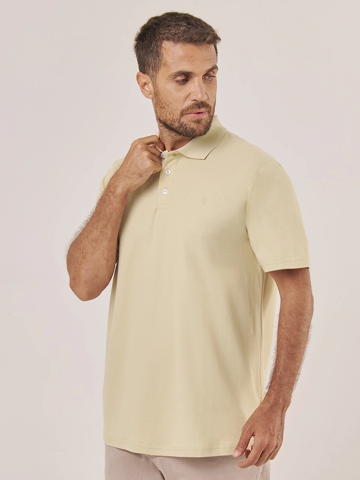 POLO MANGA CORTA HOMBRE KENNETH STEVENS PIQUE - 3