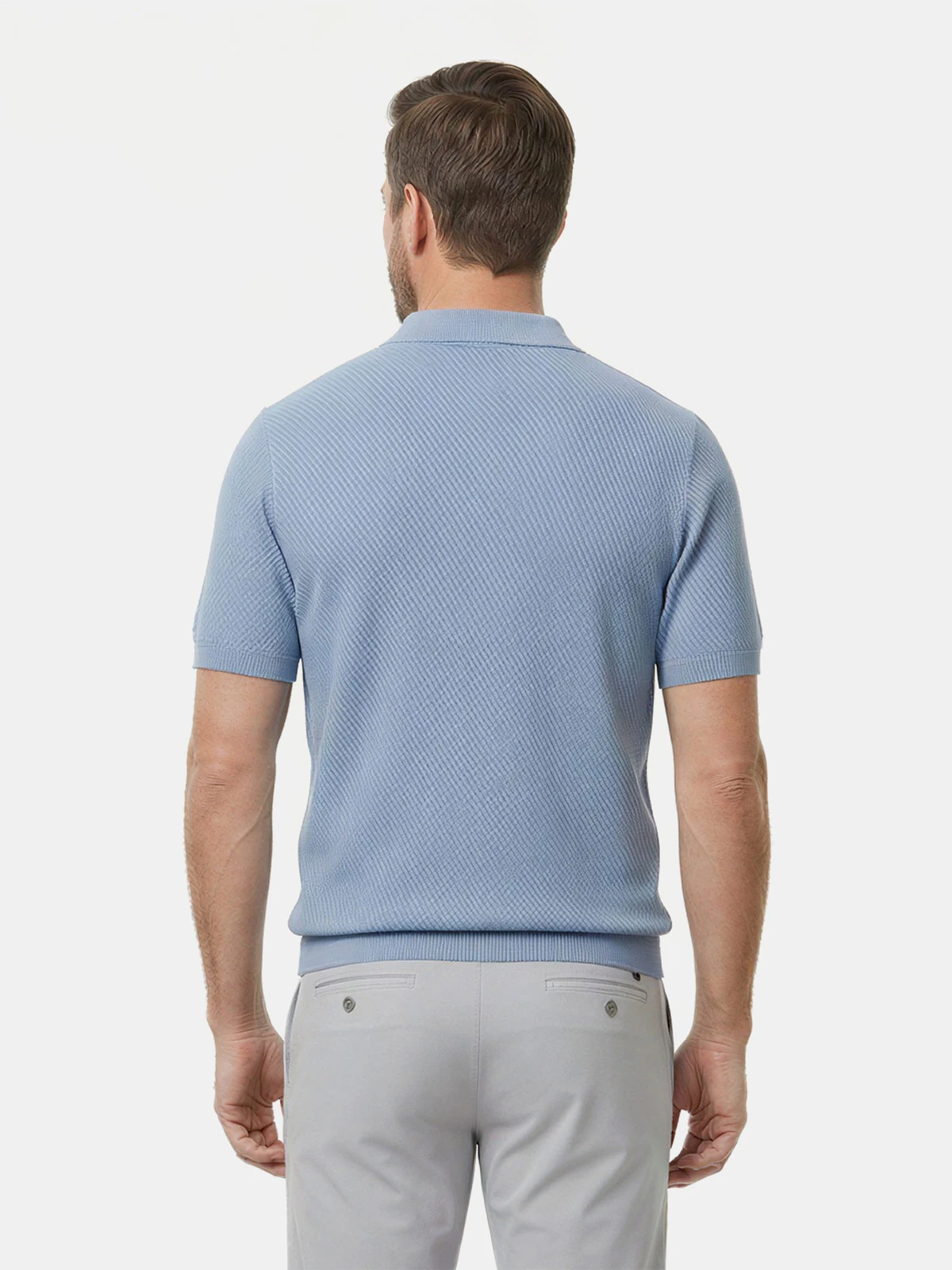 POLO MANGA CORTA ALGODÓN HOMBRE DOCKERS SWEAT ZIP - 2