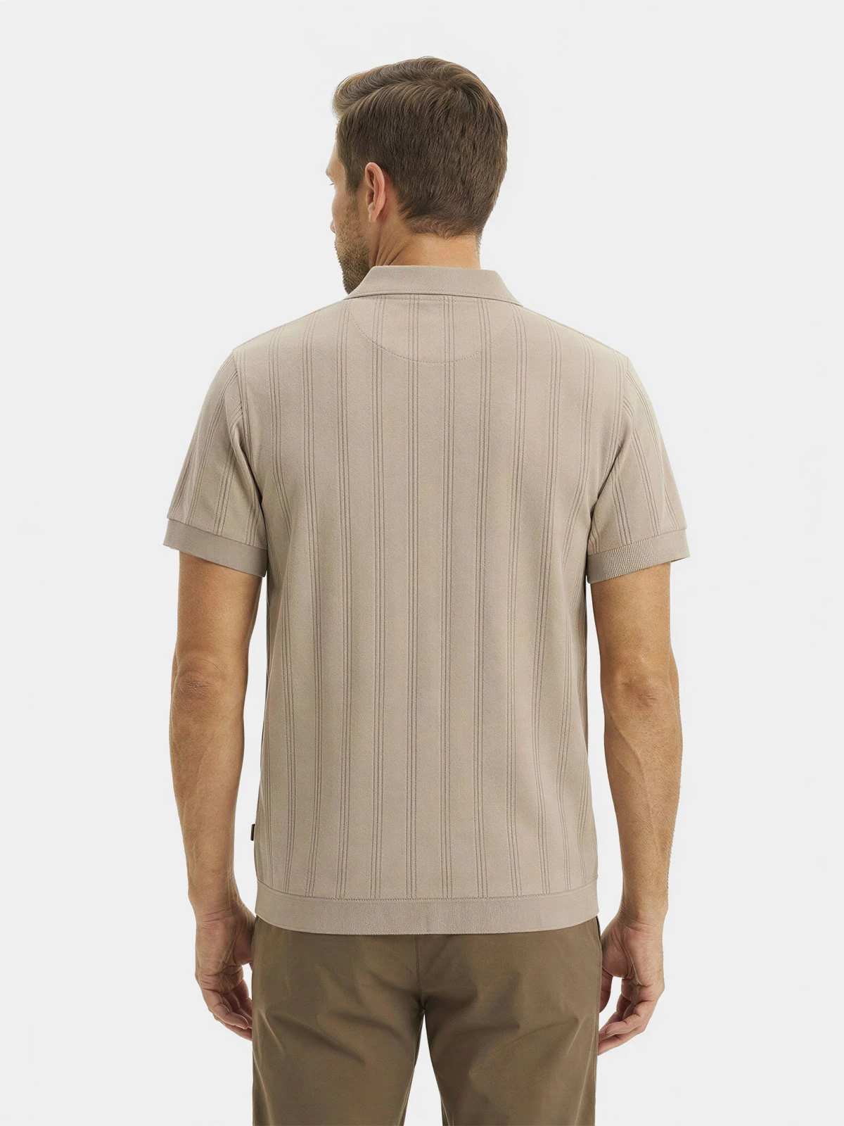 POLO MANGA CORTA ALGODÓN HOMBRE DOCKERS JHONNY TEJIDO - 2