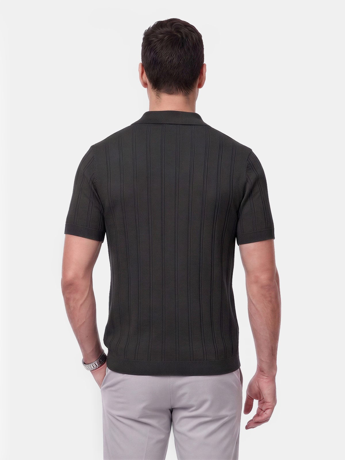POLO MANGA CORTA ALGODÓN HOMBRE DOCKERS JHONNY TEJIDO - 2