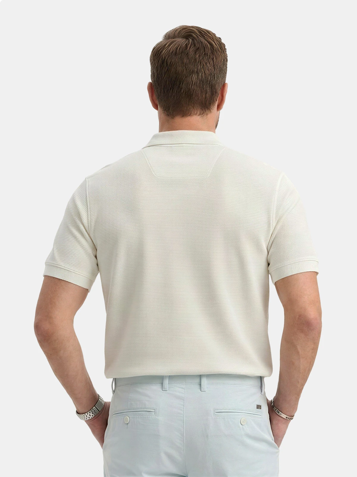POLO MANGA CORTA ALGODÓN HOMBRE DOCKERS SWEAT TEJIDO - 2