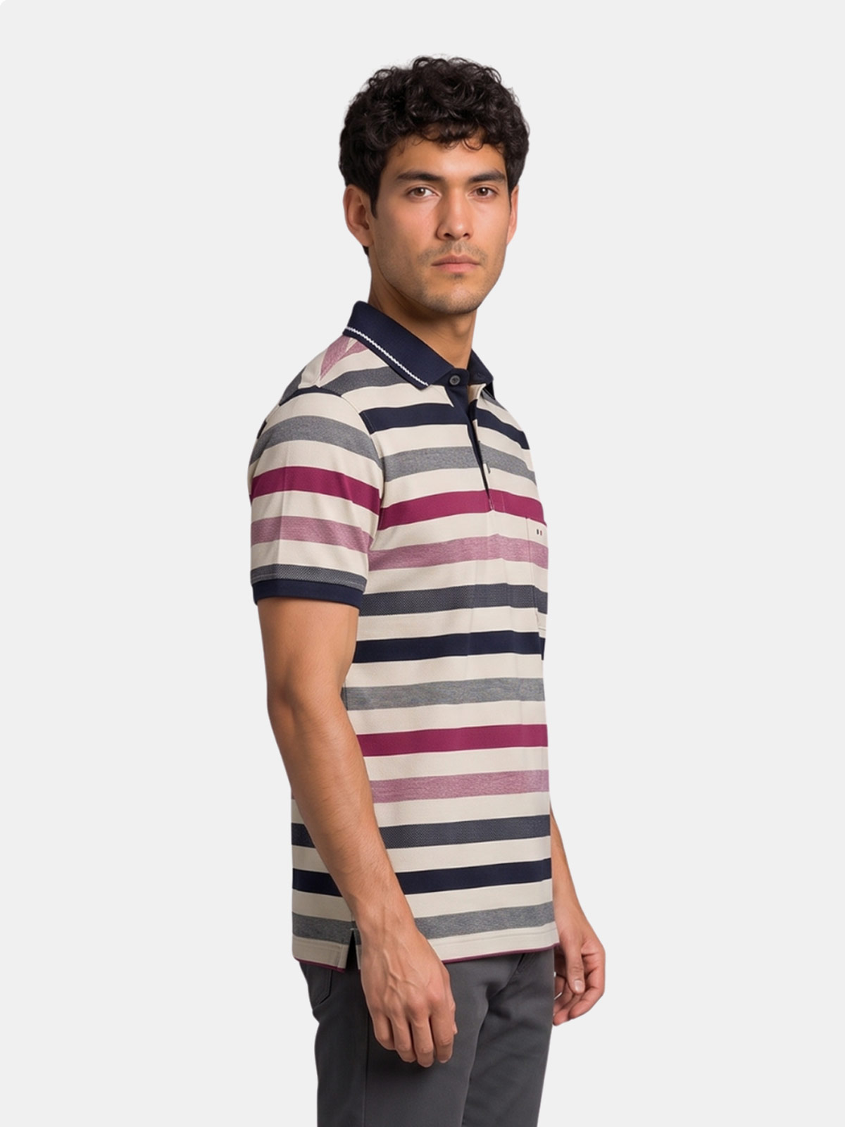 POLO MANGA CORTA ALGODÓN HOMBRE PIERRE CARDIN PIQUE - 3