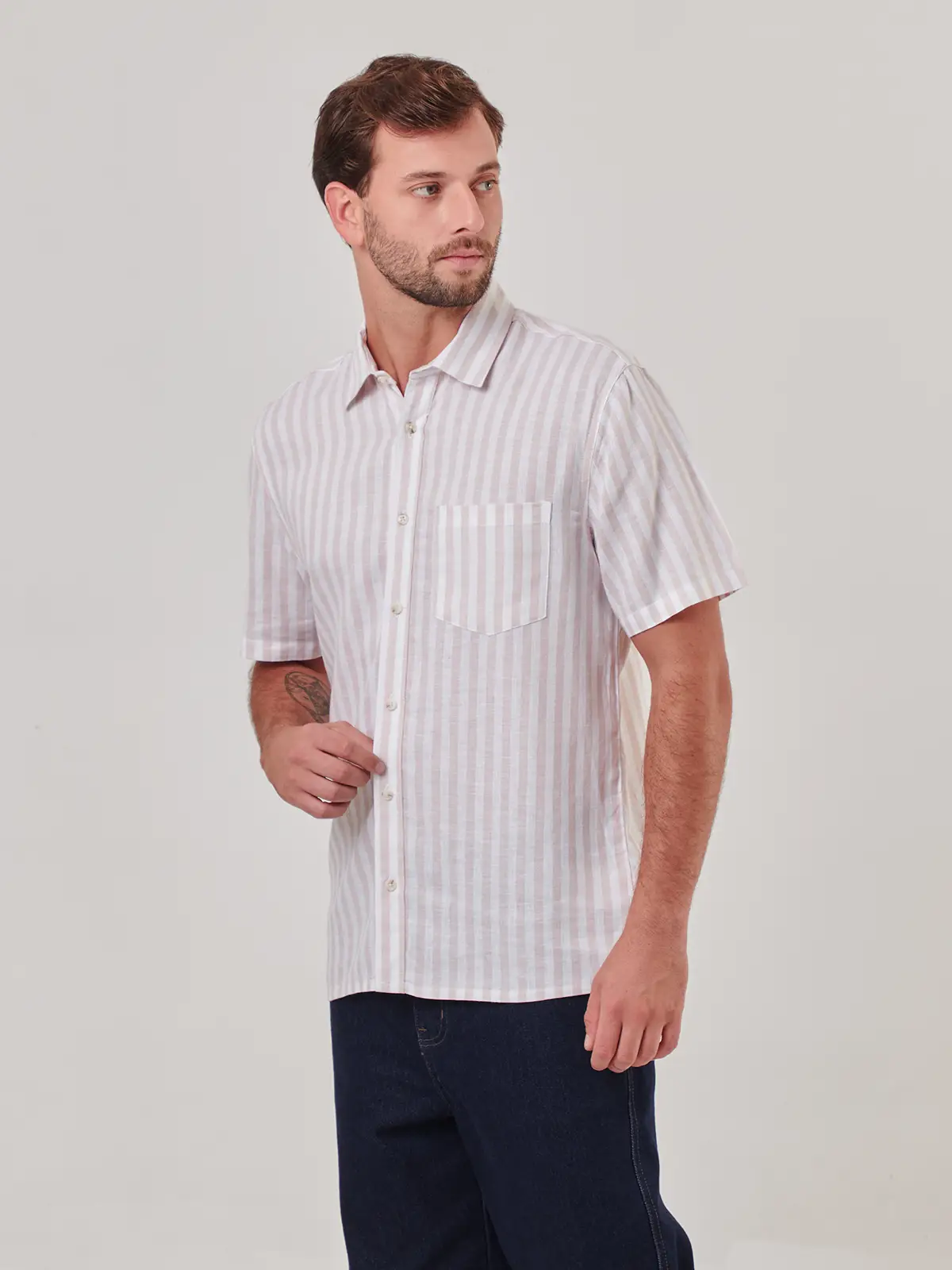 CAMISA MANGA CORTA HOMBRE KENNETH STEVENS - 3