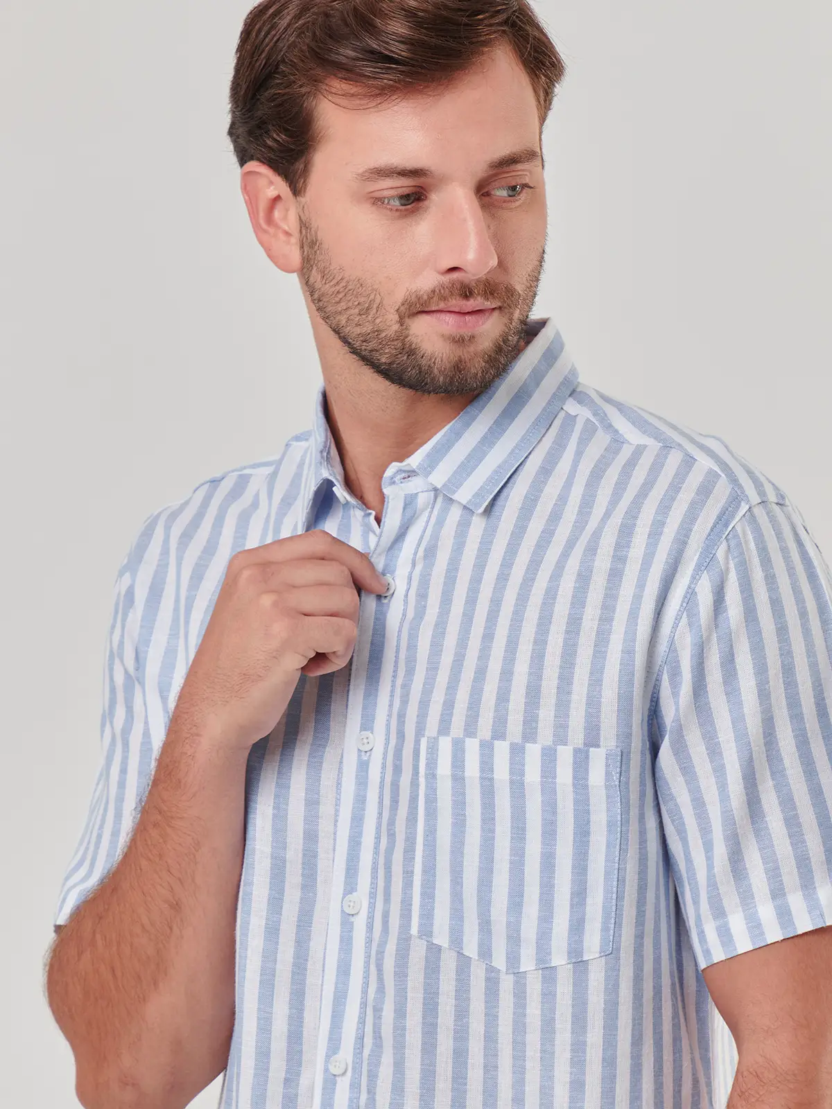 CAMISA MANGA CORTA HOMBRE KENNETH STEVENS - 4