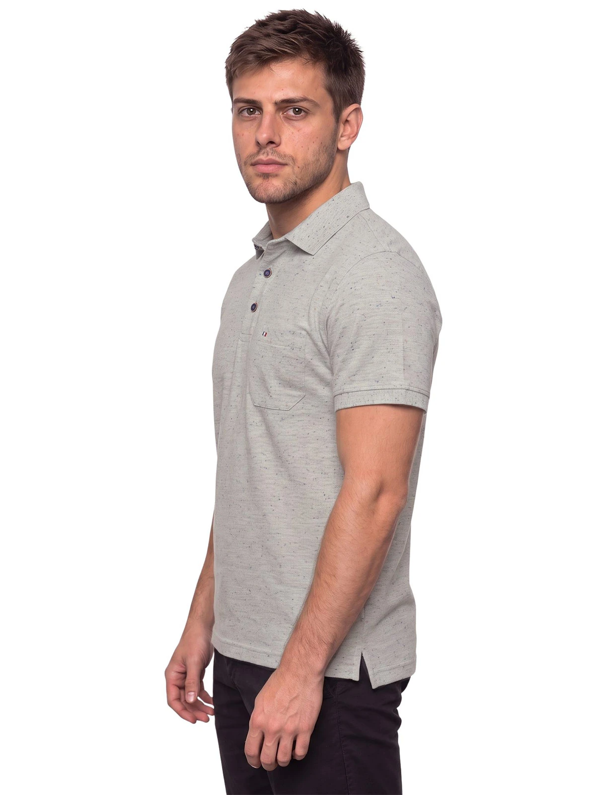 POLO MANGA CORTA ALGODON HOMBRE PIERRE CARDIN CUELLO PIQUE - 4