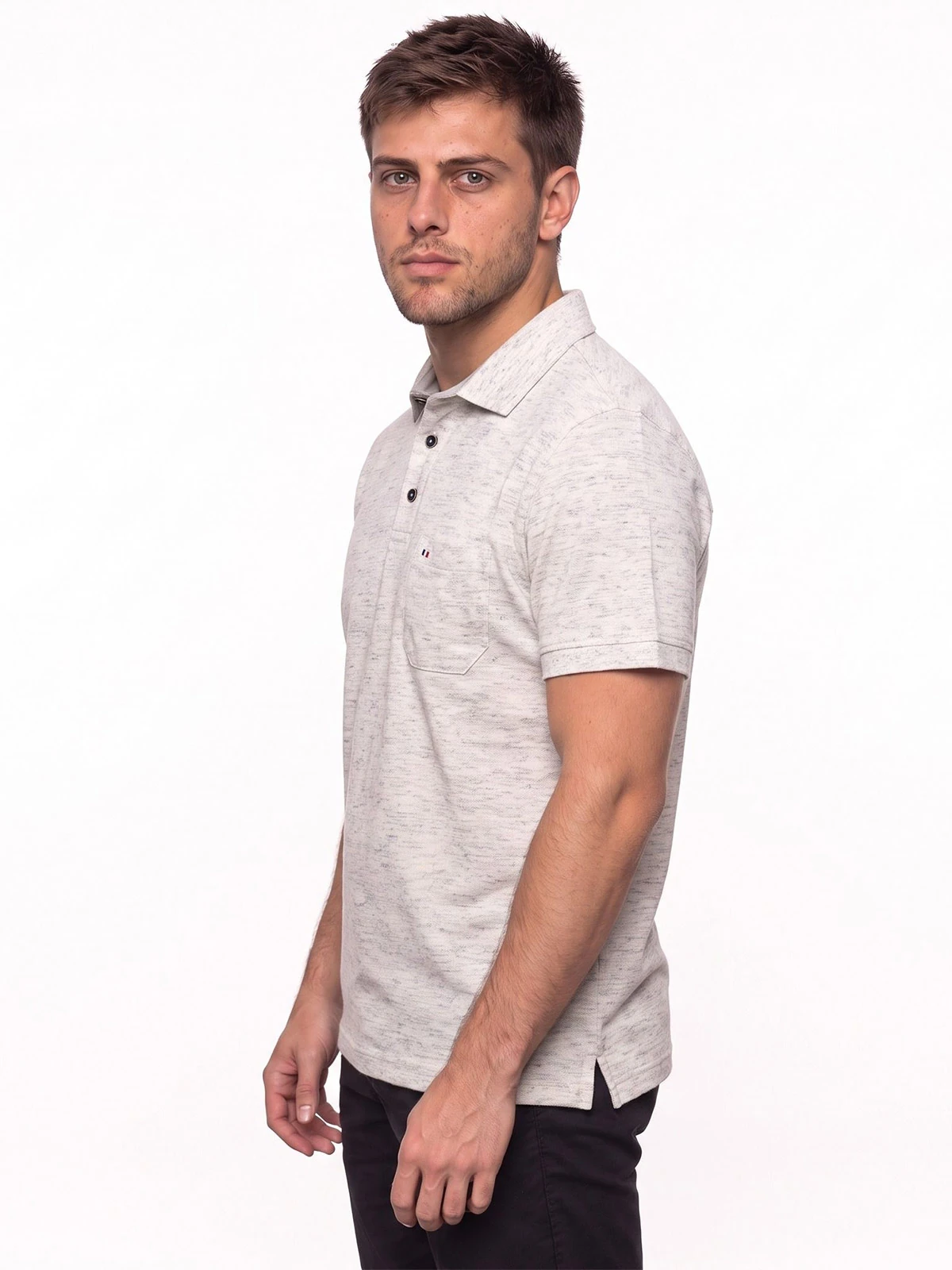 POLO MANGA CORTA ALGODON HOMBRE PIERRE CARDIN CUELLO PIQUE - 4