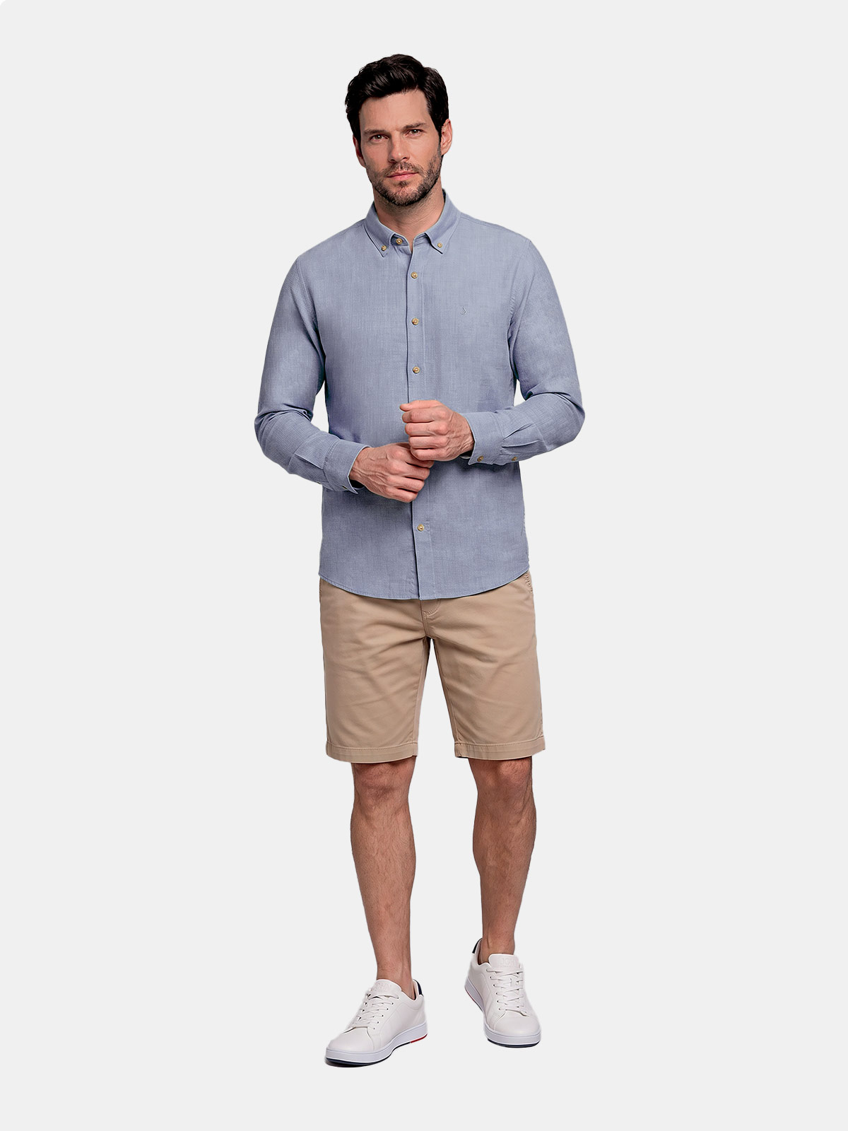 CAMISA MANGA CORTA HOMBRE JOHN HOLDEN - 3