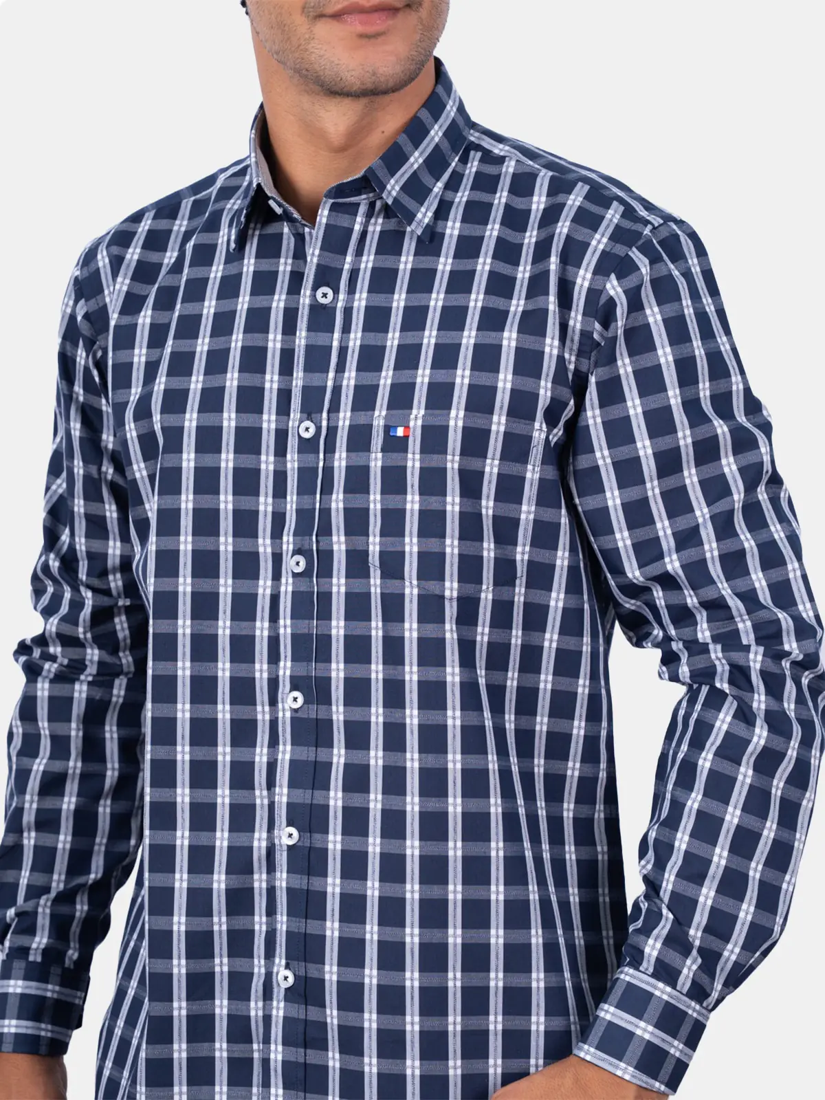 CAMISA ALGODÓN MANGA LARGA HOMBRE PIERRE CARDIN - 4