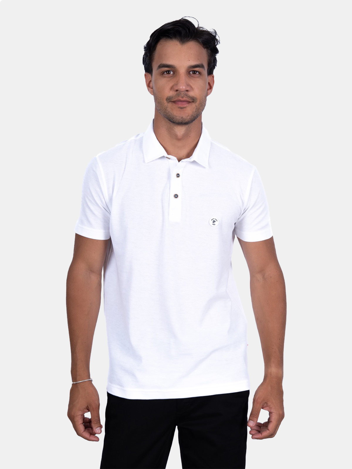 POLO ALGODÓN MANGA CORTA HOMBRE PIERRE CARDIN PC-6402POO - 1