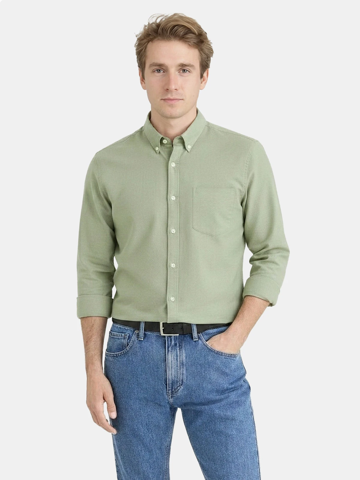 CAMISA ALGODÓN MANGA LARGA HOMBRE DOCKERS ULTIMATE - 1