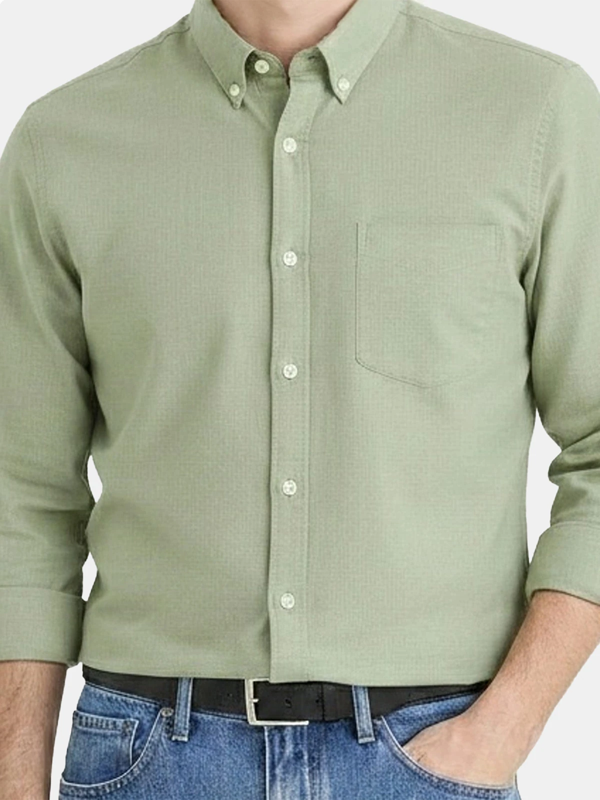 CAMISA ALGODÓN MANGA LARGA HOMBRE DOCKERS ULTIMATE - 4