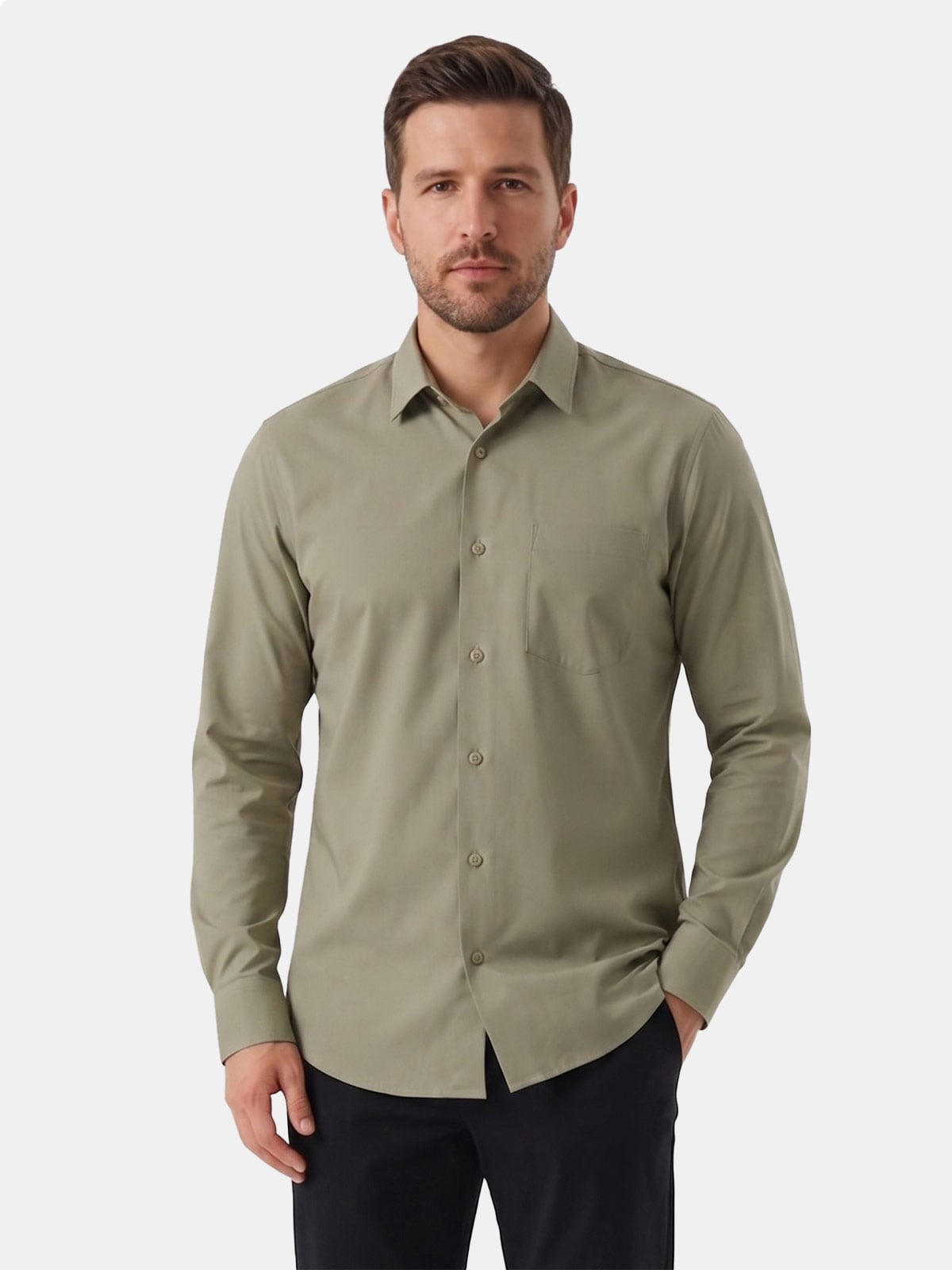 CAMISA MANGA LARGA HOMBRE DOCKERS GO - 1
