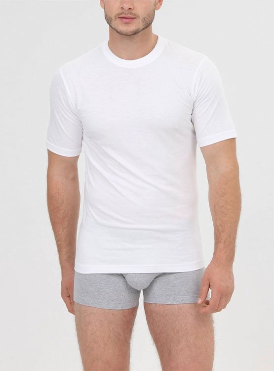 CAMISETA JOHN HOLDEN HOMBRE ALGODÓN CUELLO O RAJ002 - 1