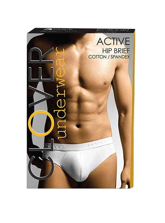 PACK 3 CALZONCILLOS HOMBRE CLOVER LYCRADO BIKINILYCRADO - 1