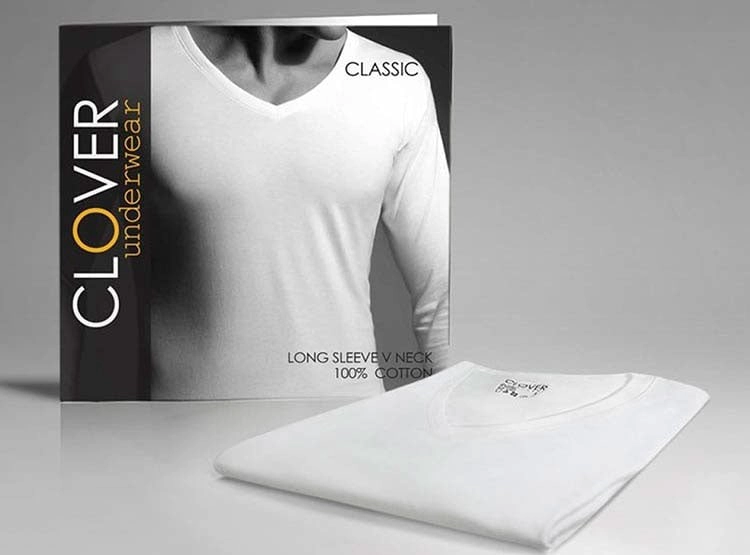 CAMISETA CLOVER HOMBRE ALGODÓN CUELLO VJERSEY - 2