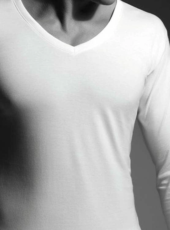 CAMISETA CLOVER HOMBRE ALGODÓN CUELLO VJERSEY - 1