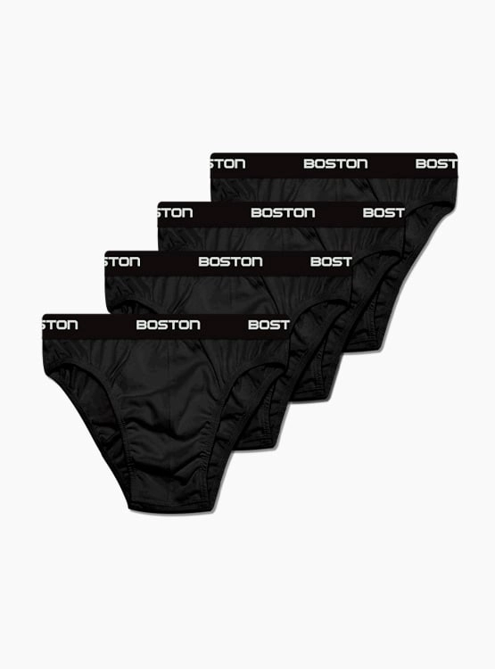 CALZONCILLOS BOSTON HOMBRE ALGODÓN PACK X4 - 1