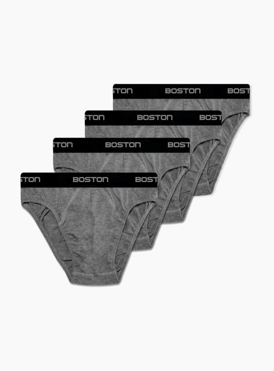 CALZONCILLOS BOSTON HOMBRE ALGODÓN PACK X4 - 1