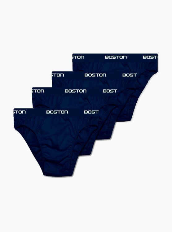 CALZONCILLOS BOSTON HOMBRE ALGODÓN PACK X4 - 1