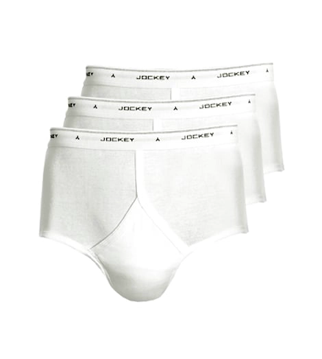 PACK 3 CALZONCILLO ALGODÓN HOMBRE JOCKEY BLANCO PC0890 - 1