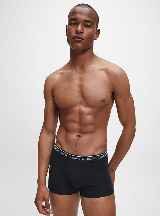 CALZONCILLO ALGODÓN HOMBRE CALVIN KLEIN NEGRO CK ONE COTTON PRINTS - TRUNK - 1