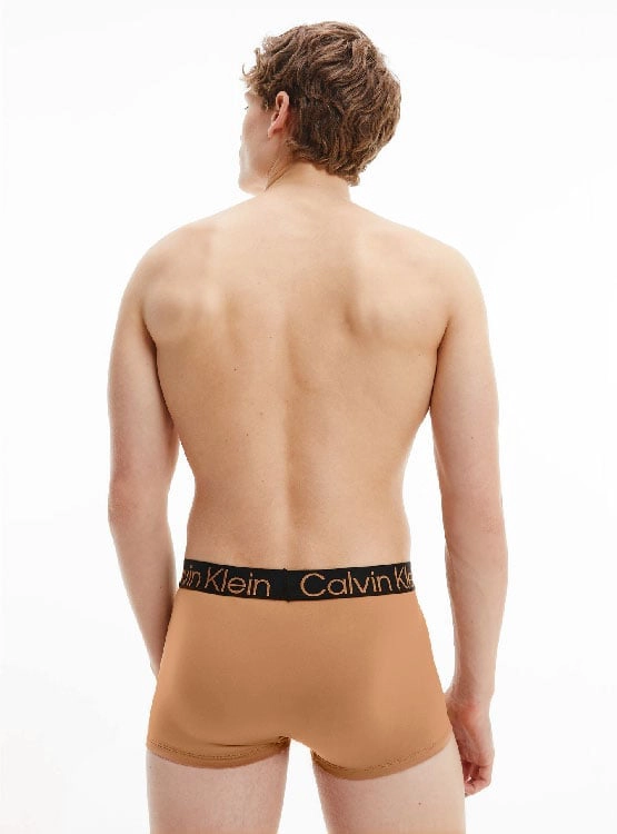 CALZONCILLO ALGODÓN HOMBRE CALVIN KLEIN CK FLEX NATURAL NEO NUDES MICROFIBER LOW RISE TRUNK - 2