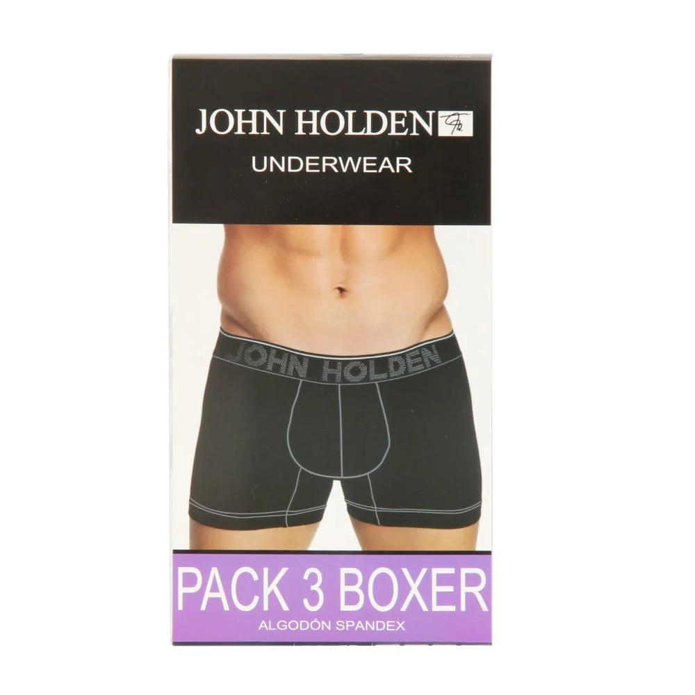 PACK X3 BÓXER HOMBRE JOHN HOLDEN RXJ362 - 5