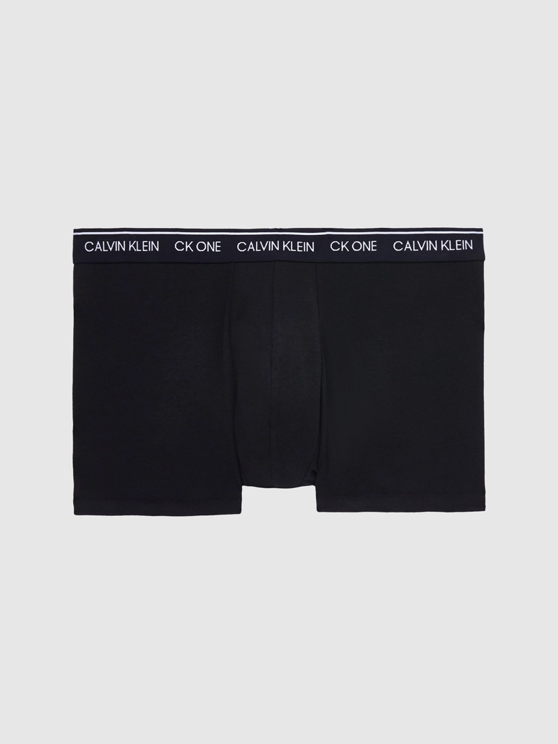 CALZONCILLOS ALGODÓN HOMBRE CALVIN KLEIN NEGRO CK ONE COTTON PRINTS TRUNK - 1