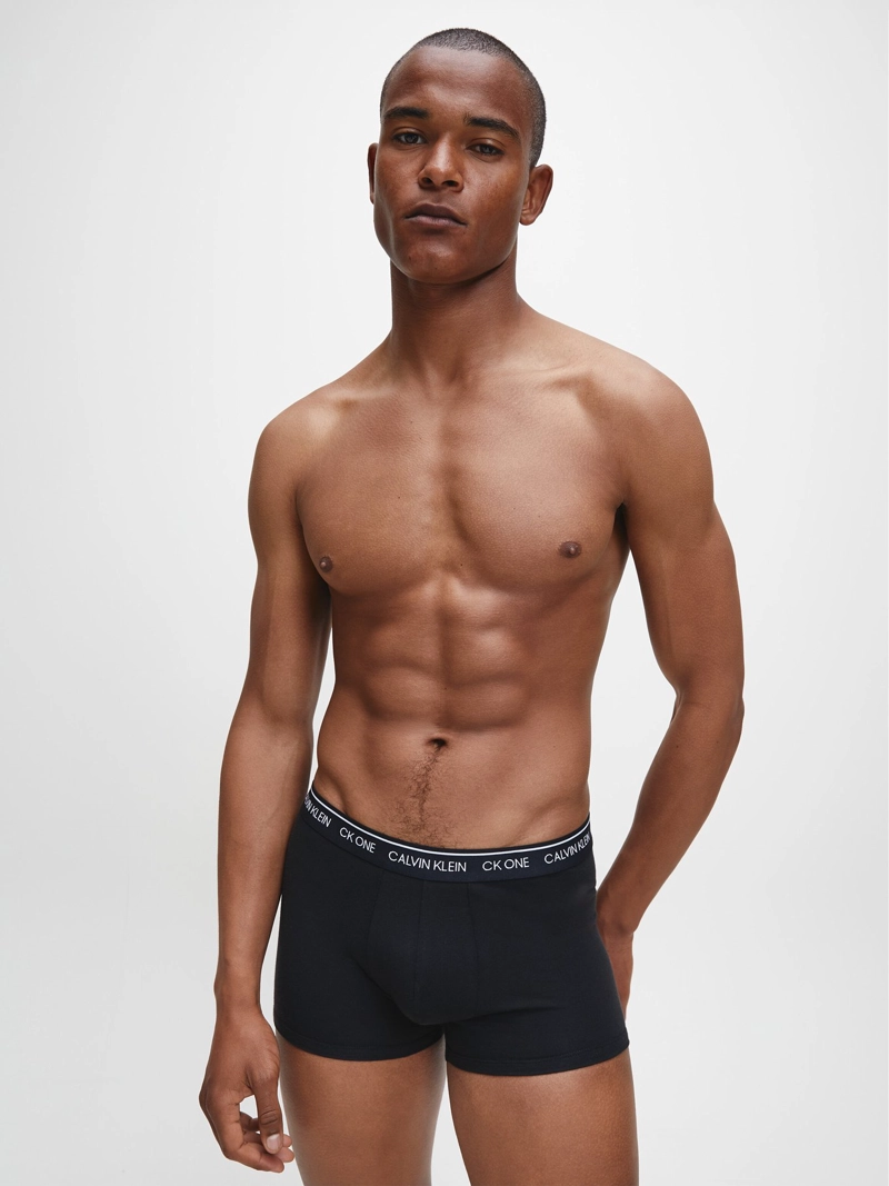 CALZONCILLOS ALGODÓN HOMBRE CALVIN KLEIN NEGRO CK ONE COTTON PRINTS TRUNK - 2