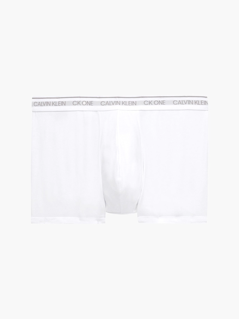 CALZONCILLOS ALGODÓN HOMBRE CALVIN KLEIN BLANCO CK ONE COTTON PRINTS TRUNK - 1