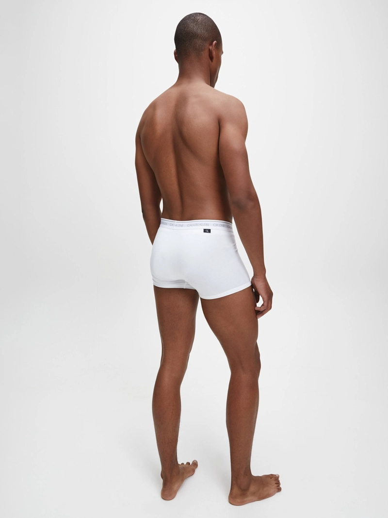 CALZONCILLOS ALGODÓN HOMBRE CALVIN KLEIN BLANCO CK ONE COTTON PRINTS TRUNK - 4