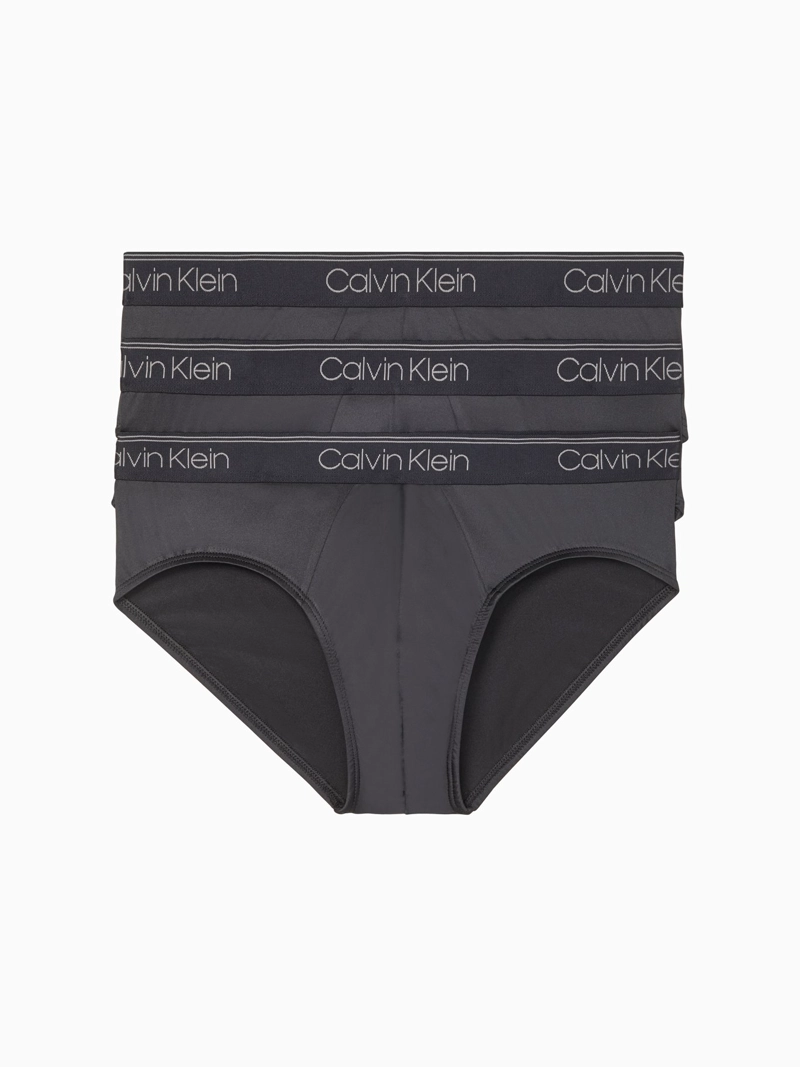 PACK CALZONCILLO ALGODÓN HOMBRE CALVIN KLEIN NEGRO NB2568-001 - 1