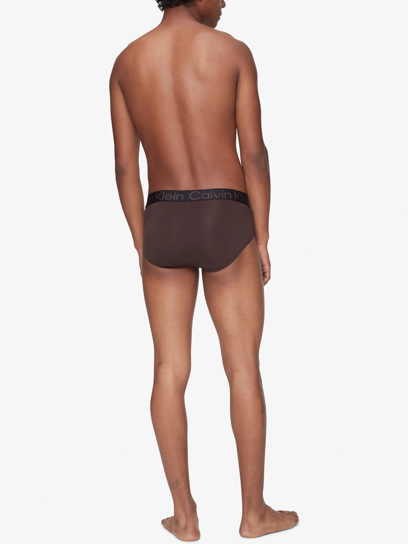 CALZONCILLOS ALGODÓN HOMBRE CALVIN KLEIN CK FLEX NATURAL NEO NUDES MICROFIBER - HIP BRIEF - 2