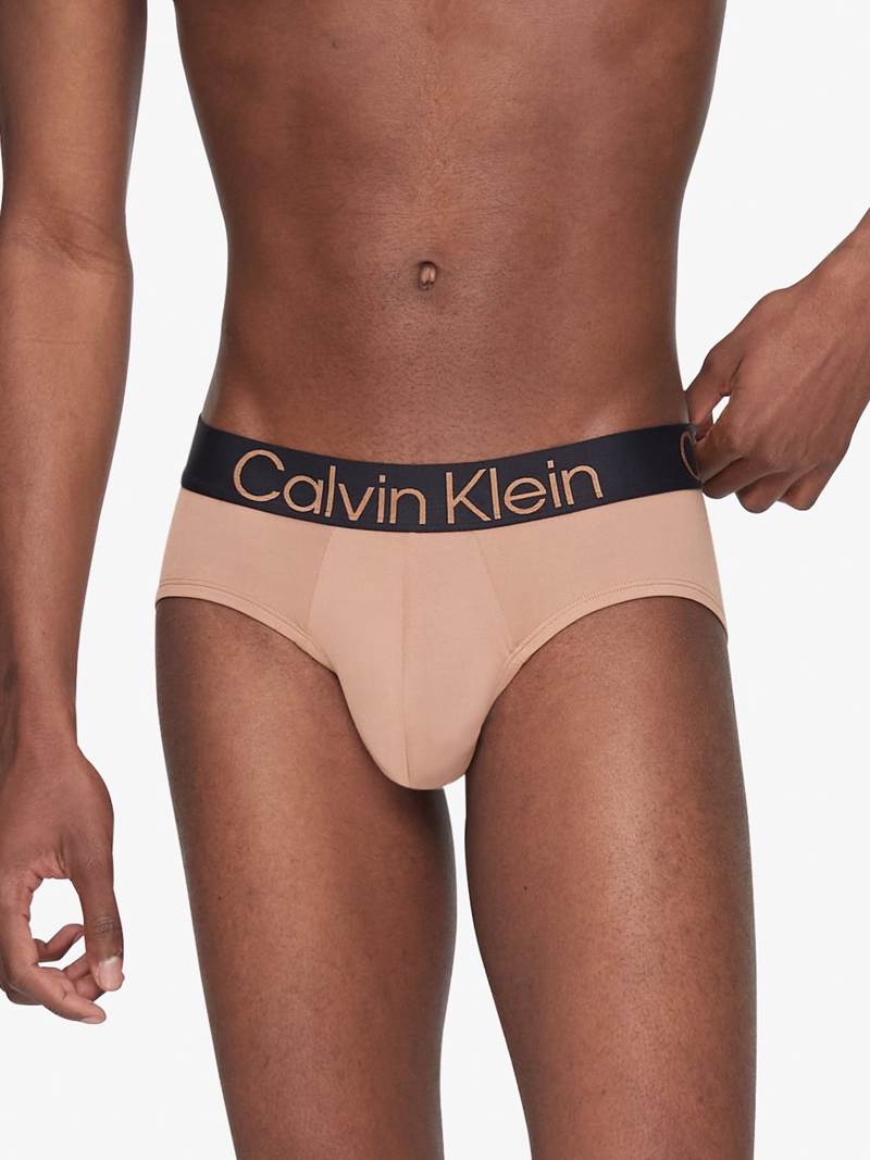 CALZONCILLOS ALGODÓN HOMBRE CALVIN KLEIN CK FLEX NATURAL NEO NUDES MICROFIBER - HIP BRIEF - 1