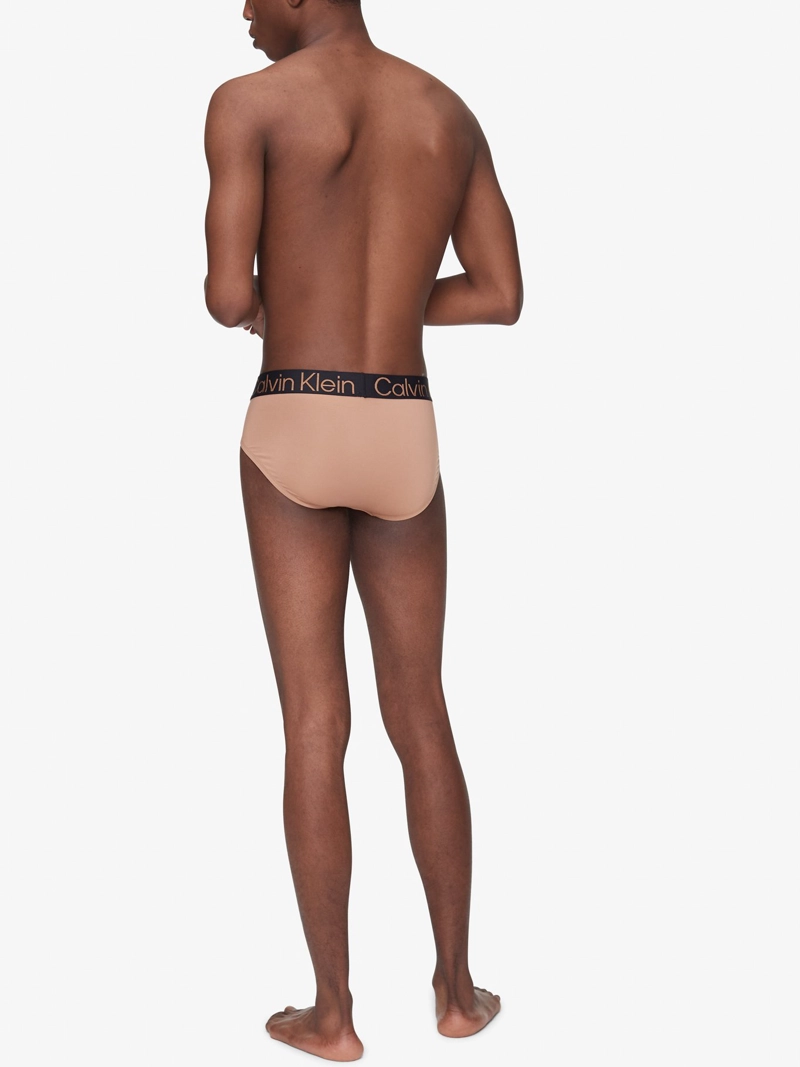 CALZONCILLOS ALGODÓN HOMBRE CALVIN KLEIN CK FLEX NATURAL NEO NUDES MICROFIBER - HIP BRIEF - 2