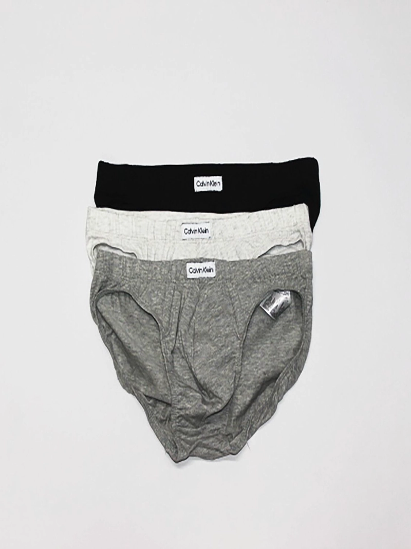 PACK CALZONCILLO ALGODÓN HOMBRE CALVIN KLEIN GRIS NB3261-903 - 1